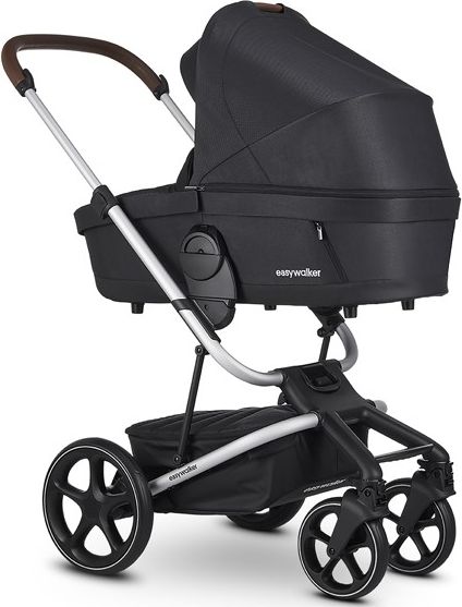 EASYWALKER Korba ke kočárku Harvey3 Premium Jet Black - obrázek 2