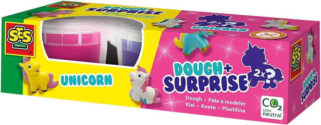 SES CREATIVE Baby modelína jednorožci set 2 kelímky s překvapením - obrázek 2
