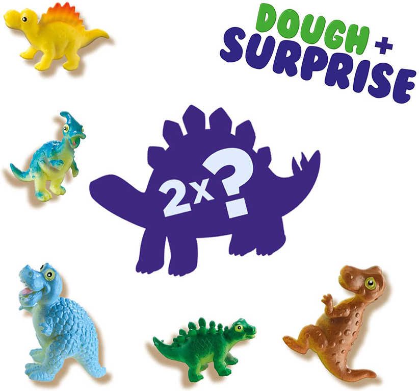 SES CREATIVE Baby modelína dinosauři set 2 kelímky s překvapením - obrázek 1