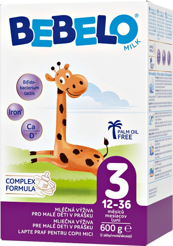 BEBELO MILK 3 600 g - obrázek 1