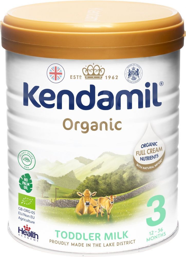 BIO batolecí mléko 800 g DHA+ Kendamil Nature 3 - obrázek 2