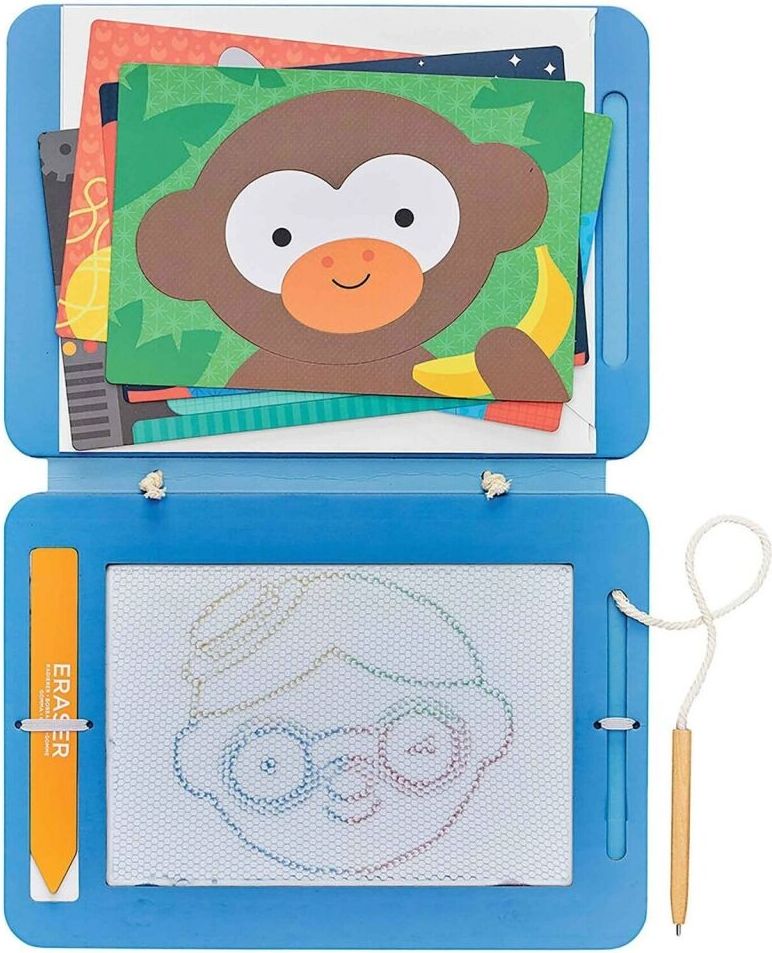 Petitcollage Magnetická kreslící tabulka vtipné obličeje - obrázek 3
