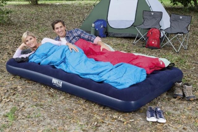 Bestway 67226 Semišová nafukovací matrace s nožní pumpou 203 x152 x 28 cm - obrázek 7