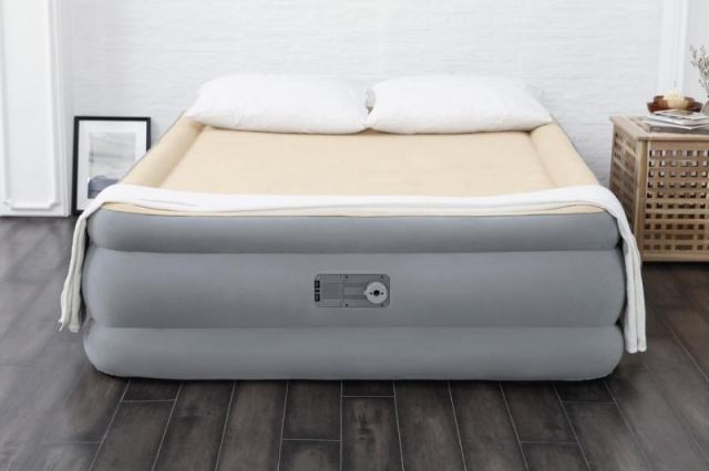 Bestway 67486 Semišová nafukovací matrace TRITECH s el. Pumpou 203 x152 x 46 cm - obrázek 4