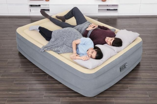 Bestway 67486 Semišová nafukovací matrace TRITECH s el. Pumpou 203 x152 x 46 cm - obrázek 9