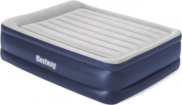 Bestway 67614 Semišová nafukovací matrace TRITECH s el. Pumpou 203 x152 x 56 cm - obrázek 6