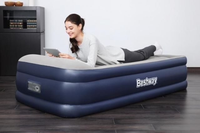 Bestway 67628 Semišová nafukovací matrace TRITECH s el. Pumpou 191 x 97 x 46 cm - obrázek 4