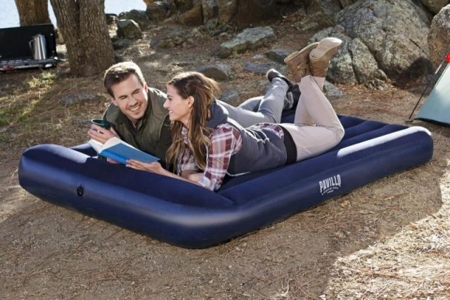 Bestway 67681 Semišová nafukovací matrace TRITECH 191 x137 x 30 cm - obrázek 6