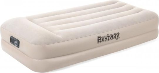 Bestway 67694 Semišová nafukovací matrace TRITECH s el. Pumpou 191 x 97 x 42 cm - obrázek 1