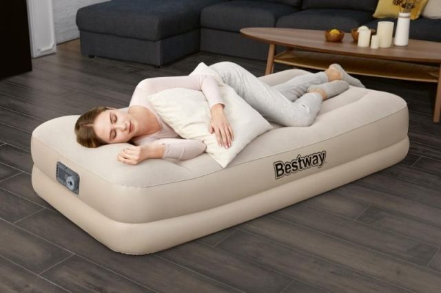 Bestway 67694 Semišová nafukovací matrace TRITECH s el. Pumpou 191 x 97 x 42 cm - obrázek 4
