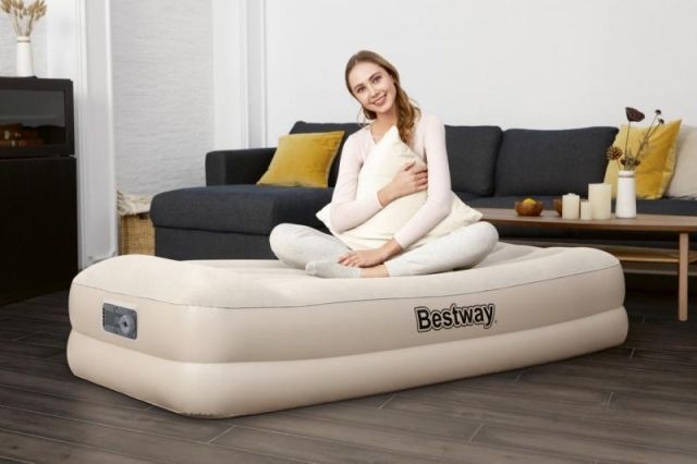 Bestway 67694 Semišová nafukovací matrace TRITECH s el. Pumpou 191 x 97 x 42 cm - obrázek 5