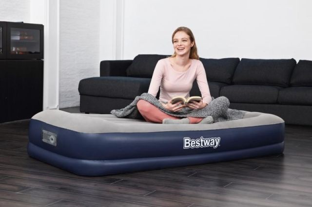 Bestway 67723 Semišová nafukovací matrace TRITECH s el. Pumpou 191 x 97 x 36 cm - obrázek 4
