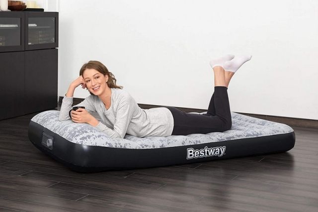Bestway 67834 Semišová nafukovací matrace TRITECH s el. pumpou 188 x 99 x 30 cm - obrázek 4