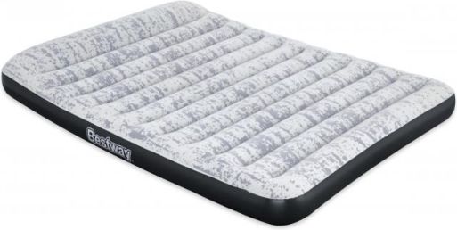 Bestway 67836 Semišová nafukovací matrace TRITECH s el. Pumpou 203 x152 x 30 cm - obrázek 1
