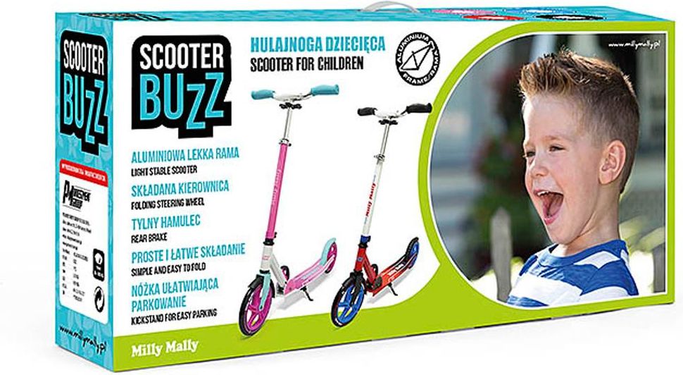 Dětská koloběžka Milly Mally Varianta: Scooter Smart - červená - obrázek 5