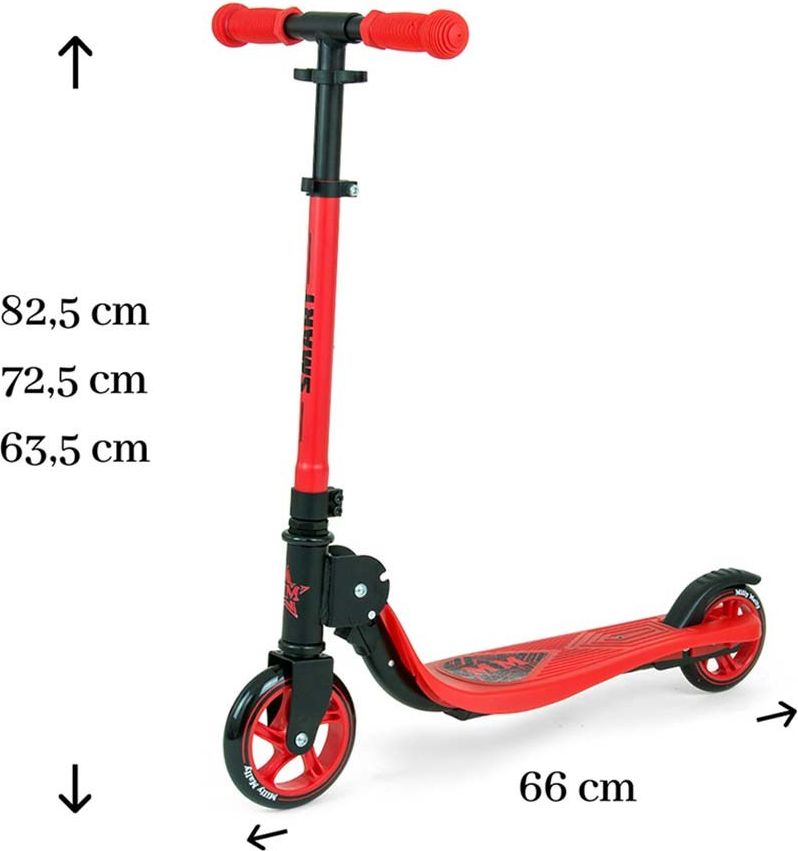 Dětská koloběžka Milly Mally Varianta: Scooter Smart - červená - obrázek 67