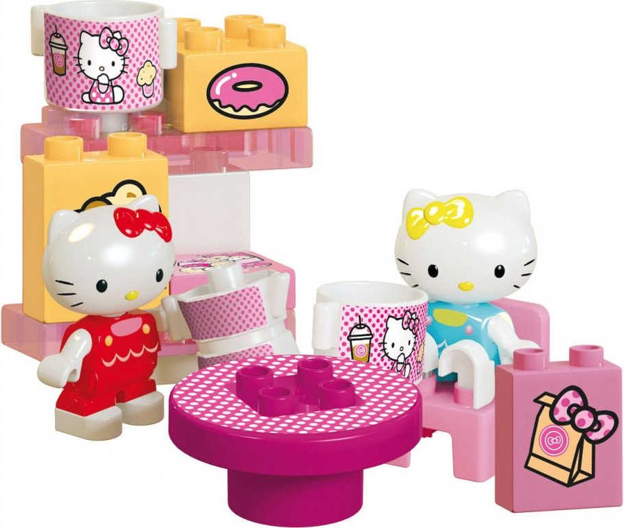 ANDRONI Unico baby Hello Kitty Kavárna 45 dílků STAVEBNICE - obrázek 1