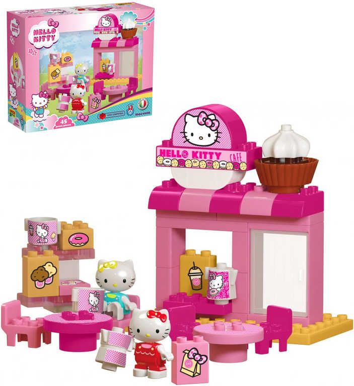 ANDRONI Unico baby Hello Kitty Kavárna 45 dílků STAVEBNICE - obrázek 2