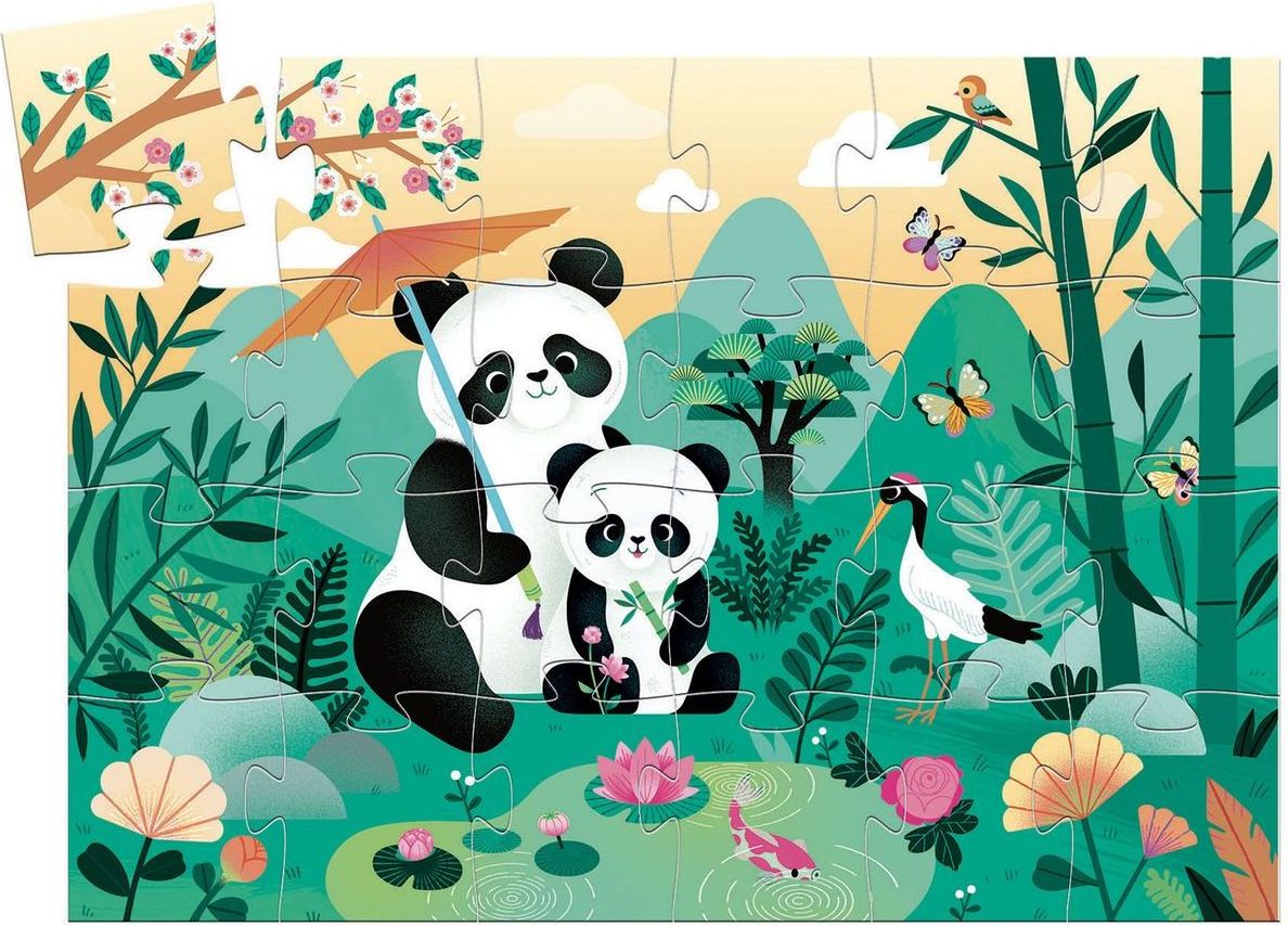 Djeco Puzzle Panda - obrázek 1