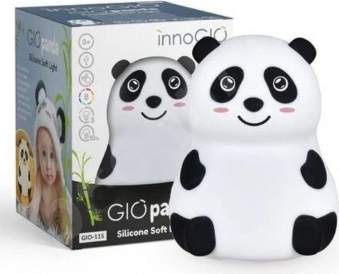 Innogio Přenosná silikonová lampička - Panda - obrázek 1