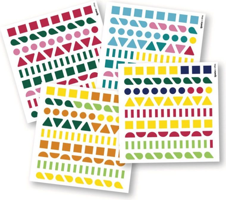 Poppik Kreativní karty se samolepkami Pohádkové - obrázek 3