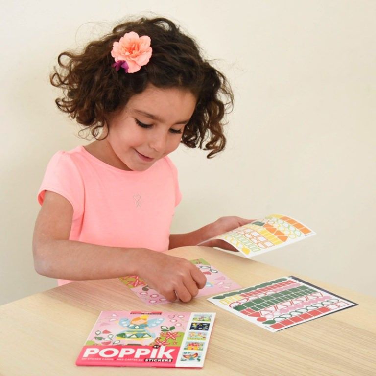Poppik Kreativní karty se samolepkami Pohádkové - obrázek 5
