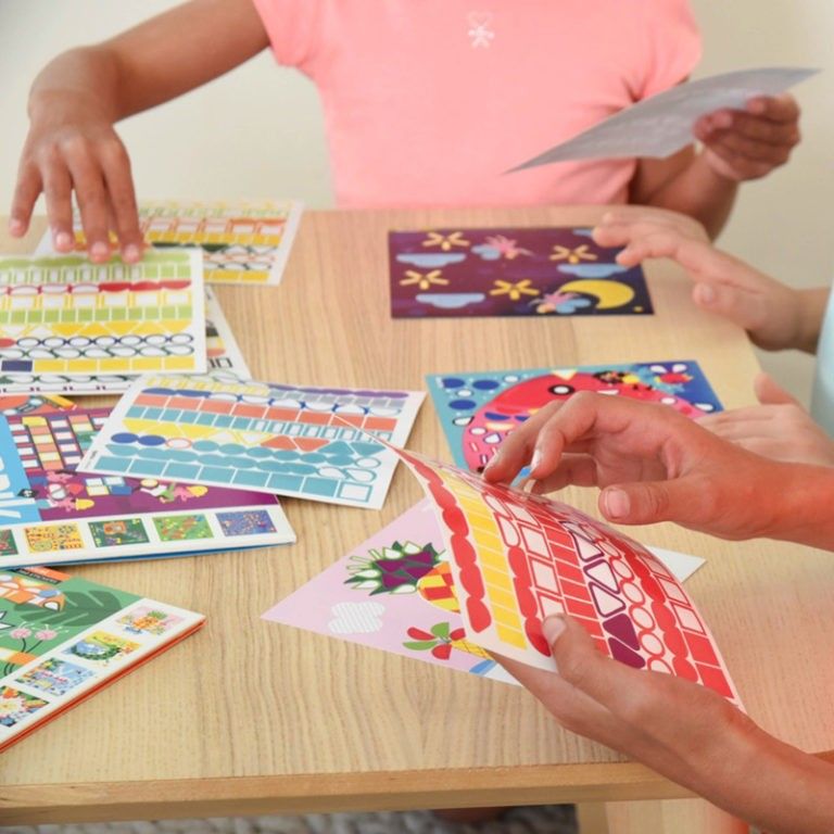 Poppik Kreativní karty se samolepkami Zvířátka - obrázek 3