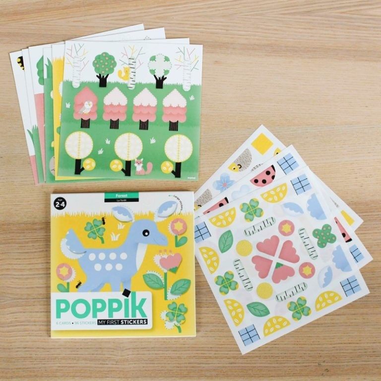 Poppik moje první samolepky Les - obrázek 2