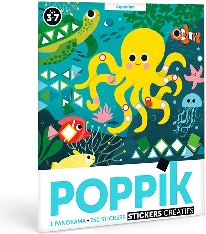 Poppik samolepkové panorama Akvárium - obrázek 1