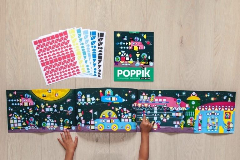 Poppik samolepkové panorama Vesmírné - obrázek 2
