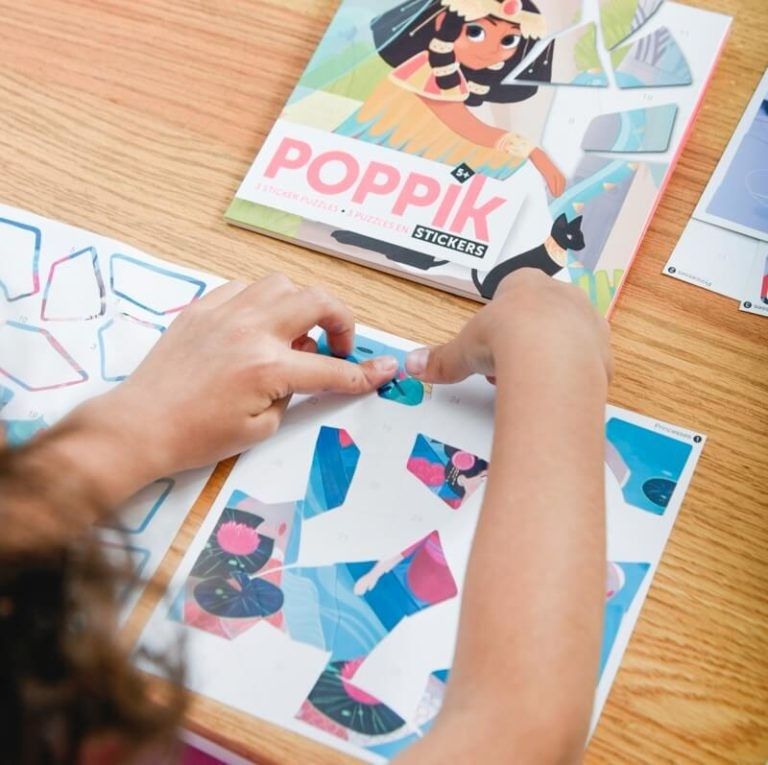 Poppik samolepkové puzzle Princezny - obrázek 8
