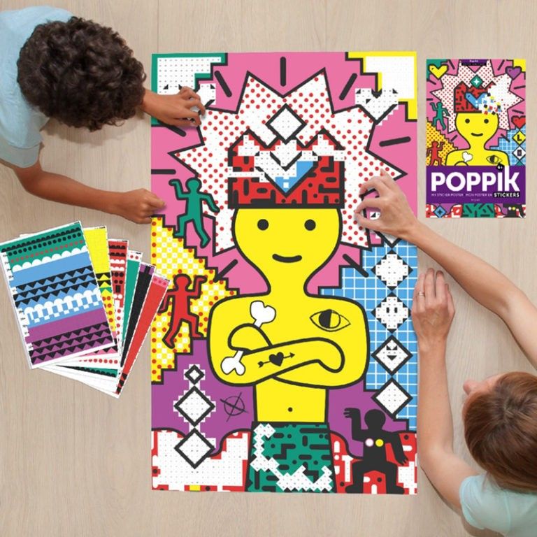 Poppik samolepkový plakát Pop Art - obrázek 7
