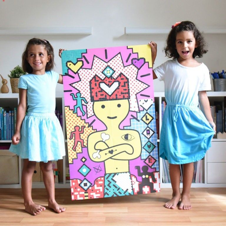 Poppik samolepkový plakát Pop Art - obrázek 8