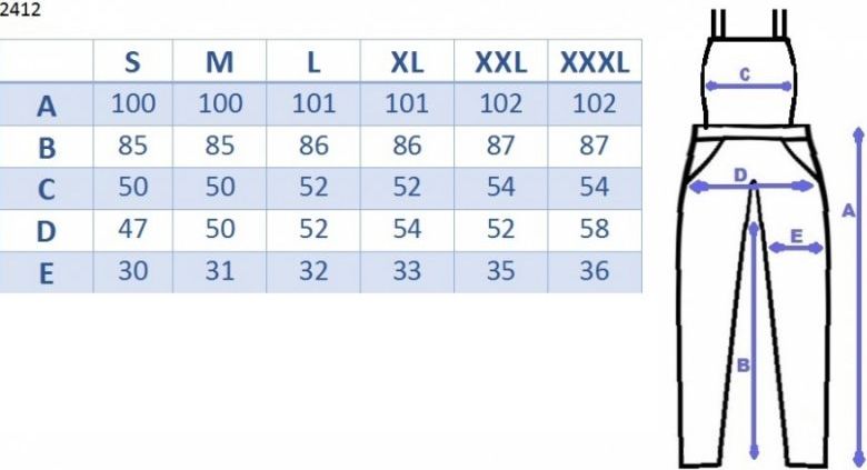 Těhotenské teplákové zahradníky - metalická ocel - XXL (44) - obrázek 3