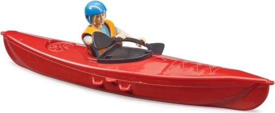 Bruder 63155 BWORLD Kajak s figurkou ženy - obrázek 2