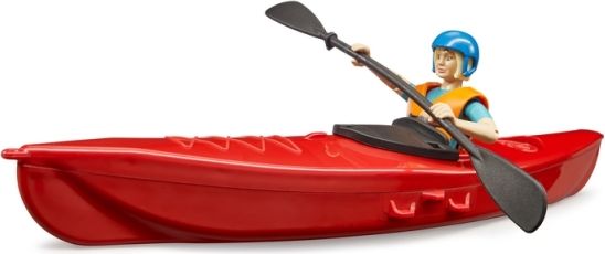 Bruder 63155 BWORLD Kajak s figurkou ženy - obrázek 3