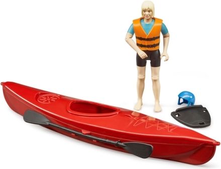 Bruder 63155 BWORLD Kajak s figurkou ženy - obrázek 4