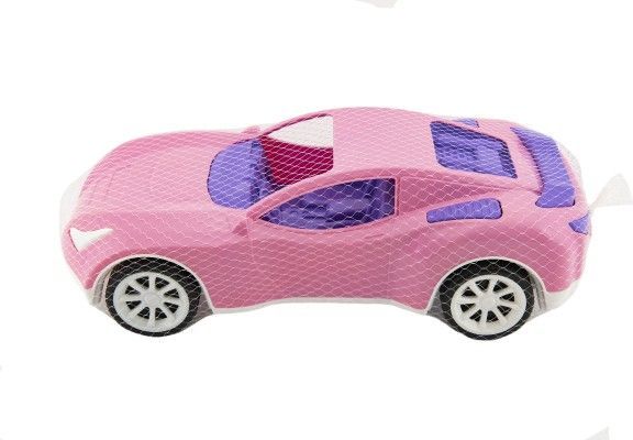 Auto sportovní pro holky růžové plast na volný chod - obrázek 3