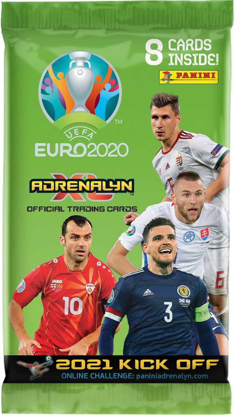 PANINI EURO 2020 ADRENALYN - 2021 KICK OFF - karty - obrázek 1