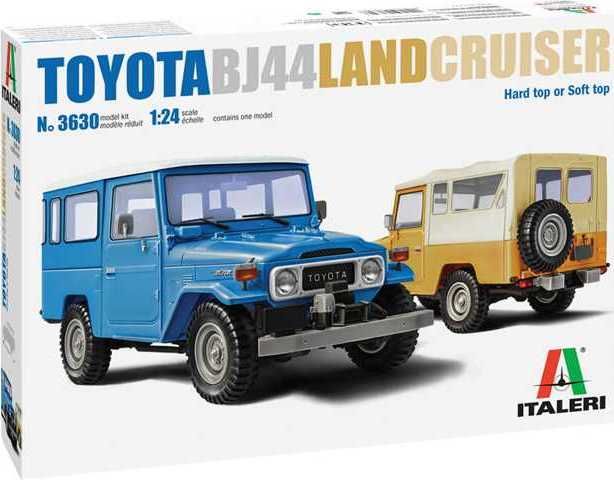 ITALERI Model Kit auto 3630 - Toyota Land Cruiser BJ-44 Soft/Hard Top (1:24) - obrázek 1