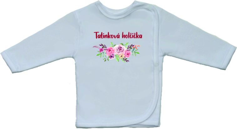Dětská košilka s nápisem Gama větší Tatínkova holčička velikost 52 - obrázek 1