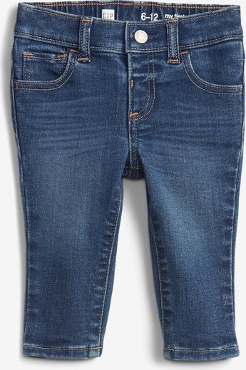 Gen Good Skinny Jeans dětské GAP | Modrá | Chlapecké | 12-18 měsíců - obrázek 1
