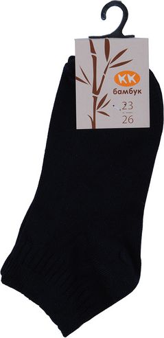 Kolev & Kolev Nízké bambusové ponožky černé Velikost: 31 - 34 - obrázek 1