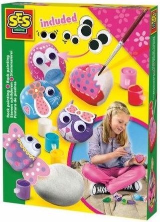 SES Malování kamínků pro dívky - obrázek 1