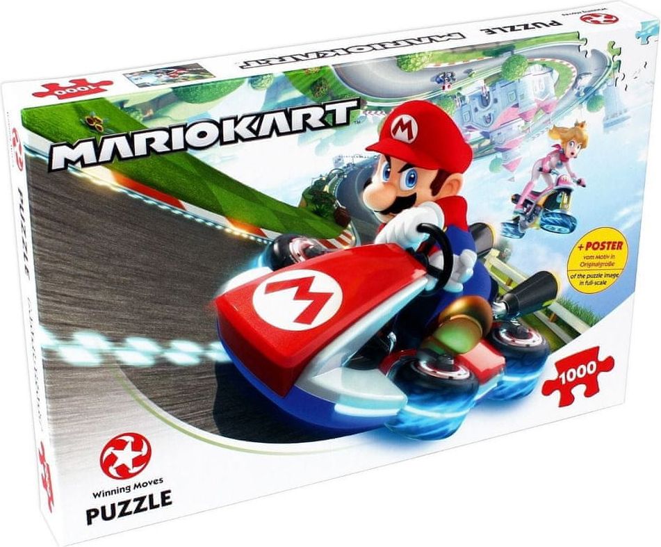 Winning Moves Mario Kart Funracer 1000 dílků - obrázek 1