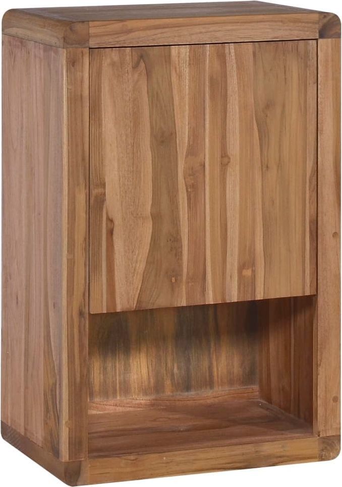 shumee Koupelnová nástěnná skříňka 45x30x70 cm masivní teakové dřevo - obrázek 1
