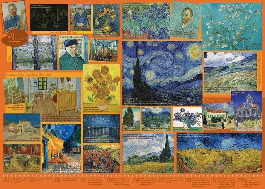 COBBLE HILL Puzzle Van Gogh 1000 dílků - obrázek 1