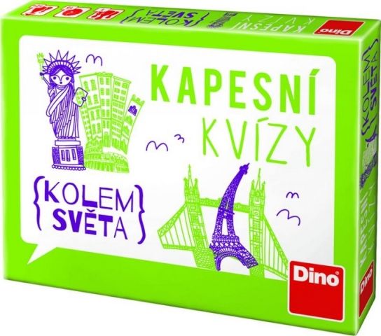 Kapesní kvízy - kolem světa, cestovní hra - obrázek 1