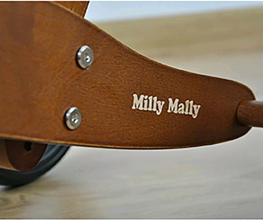 Dětské multifunkční odrážedlo kolo 2v1 Milly Mally JAKE Varianta: Dark Natural - hnědá - obrázek 33