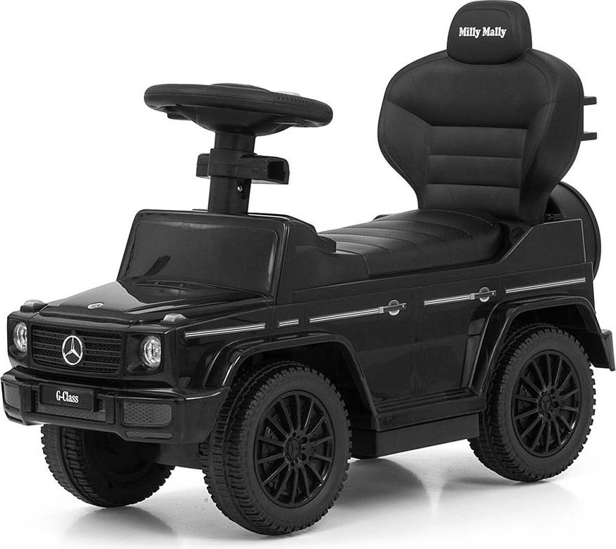 Odrážedlo s vodící tyčí MERCEDES G350d Milly Mally Varianta: červené - červená - obrázek 14